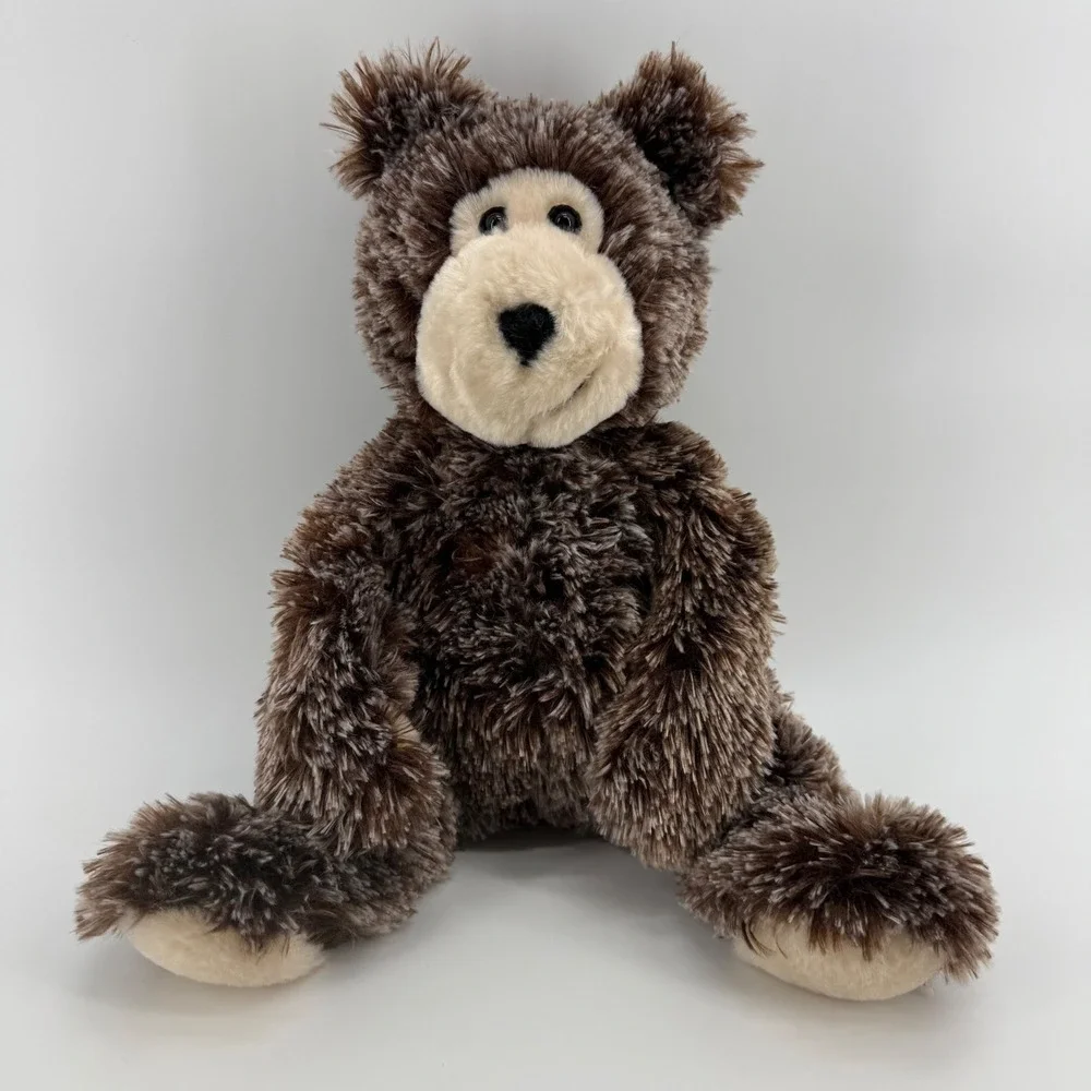 Douglas Banjo the Brown Bear Plush Stuffed Animal Shaggy Mottled 7842 16 inch